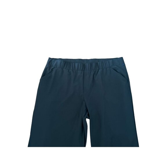 J. Jill Fit Black Cropped Pants Wide Leg with Snap Buttons Size XLarge - Picture 10 of 11